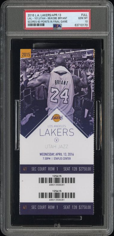 PSA 10 cert 63710170