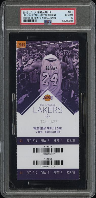 PSA 10 cert 63709094
