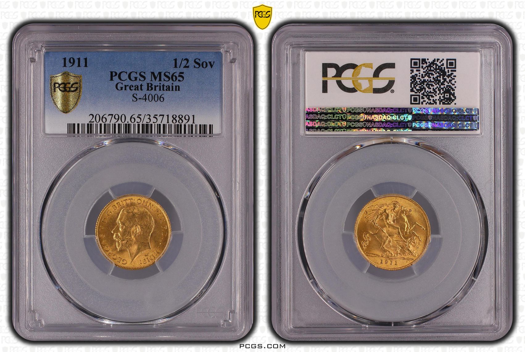 PCGS Certificate Verification Coin Details for Cert #44949816