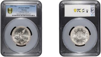 1997-Mo 2 Onza Libertad Ag MS68
