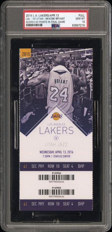 PSA 10 cert 63697215