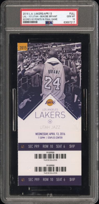 PSA 10 cert 63697217