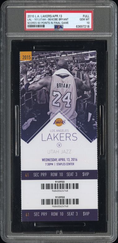 PSA 10 cert 63697218