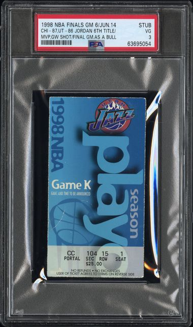 PSA 3 cert 63695054