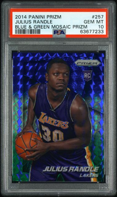 2014 Panini Prizm Green #257 Randle front