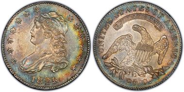 1825/4/2 25C B-1 AU58