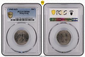 1965-KN 50C MS66