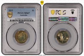 2012 $2 MS67