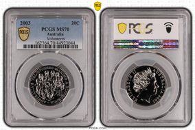 2003 20C Volunteers MS70