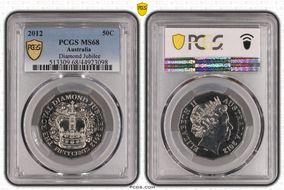 2012 50C Diamond Jubilee MS68