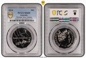 2014 50C German New Guinea MS69