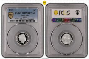 2012 5C Silver PR69DCAM