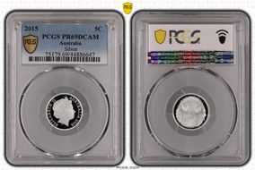 2015 5C Silver PR69DCAM