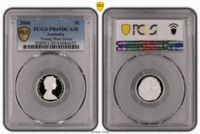 2006 5C Young Bust Silver PR69DCAM