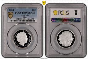 2004 20C Silver PR69DCAM