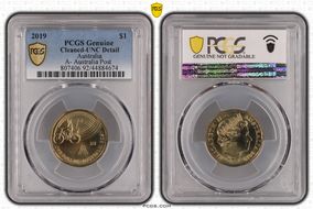 2019 $1 A- Australia Post Great Aussie Coin Hunt N1