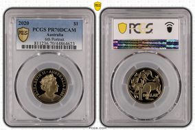 2020 $1 PR70DCAM