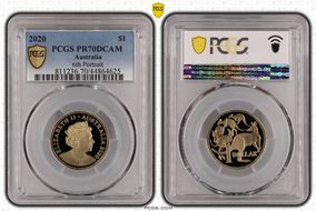 2020 $1 PR70DCAM