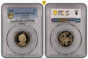 2020 $1 PR70DCAM