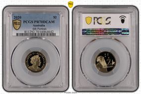2020 $2 6th Portrait PR70DCAM