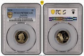 2020 $2 6th Portrait PR70DCAM