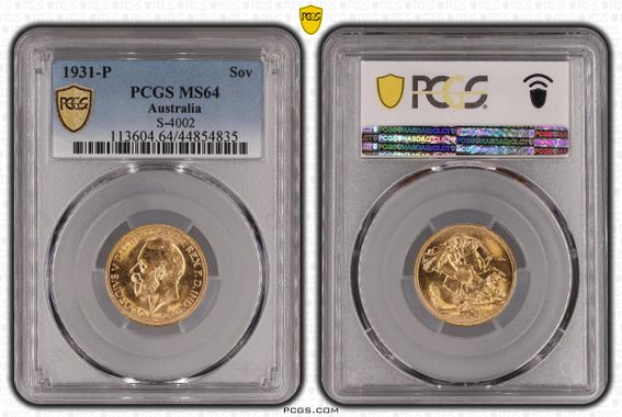 Cert 44854835 - Coin Image