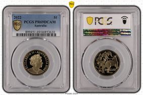 2022 $1 PR69DCAM
