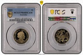 2022 $1 PR68DCAM