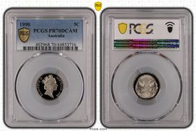1990 5C PR70DCAM