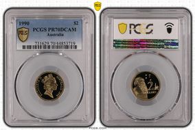 1990 $2 PR70DCAM