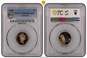 1990 $2 PR69DCAM