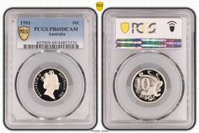 1991 10C PR69DCAM