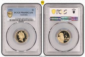 1991 $2 PR69DCAM