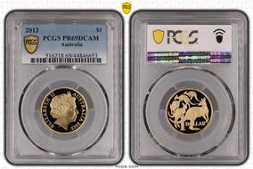 2013 $1 PR69DCAM