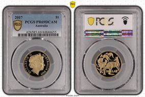 2017 $1 PR69DCAM