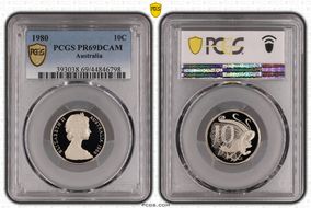 1980 10C PR69DCAM
