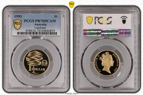 1993 $1 Landcare PR70DCAM