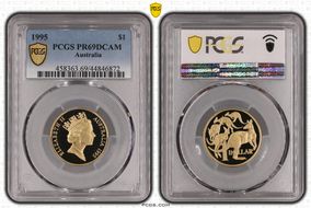 1995 $1 PR69DCAM