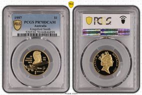 1997 $1 Kingsford Smith PR70DCAM