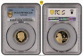 2001 $2 PR70DCAM