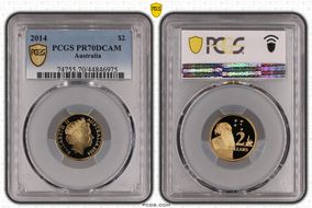 2014 $2 PR70DCAM