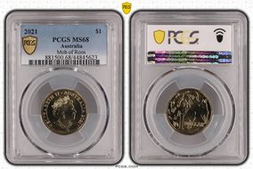 2021 $1 MS68
