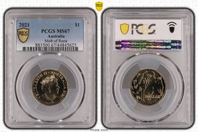 2021 $1 MS67