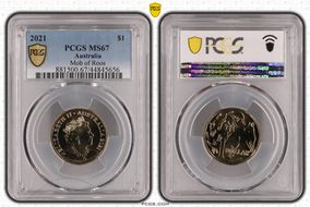 2021 $1 MS67