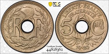 1920 5C Gad-169 F-121 Grand module MS64