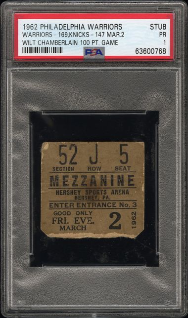 PSA 1 cert 63600768