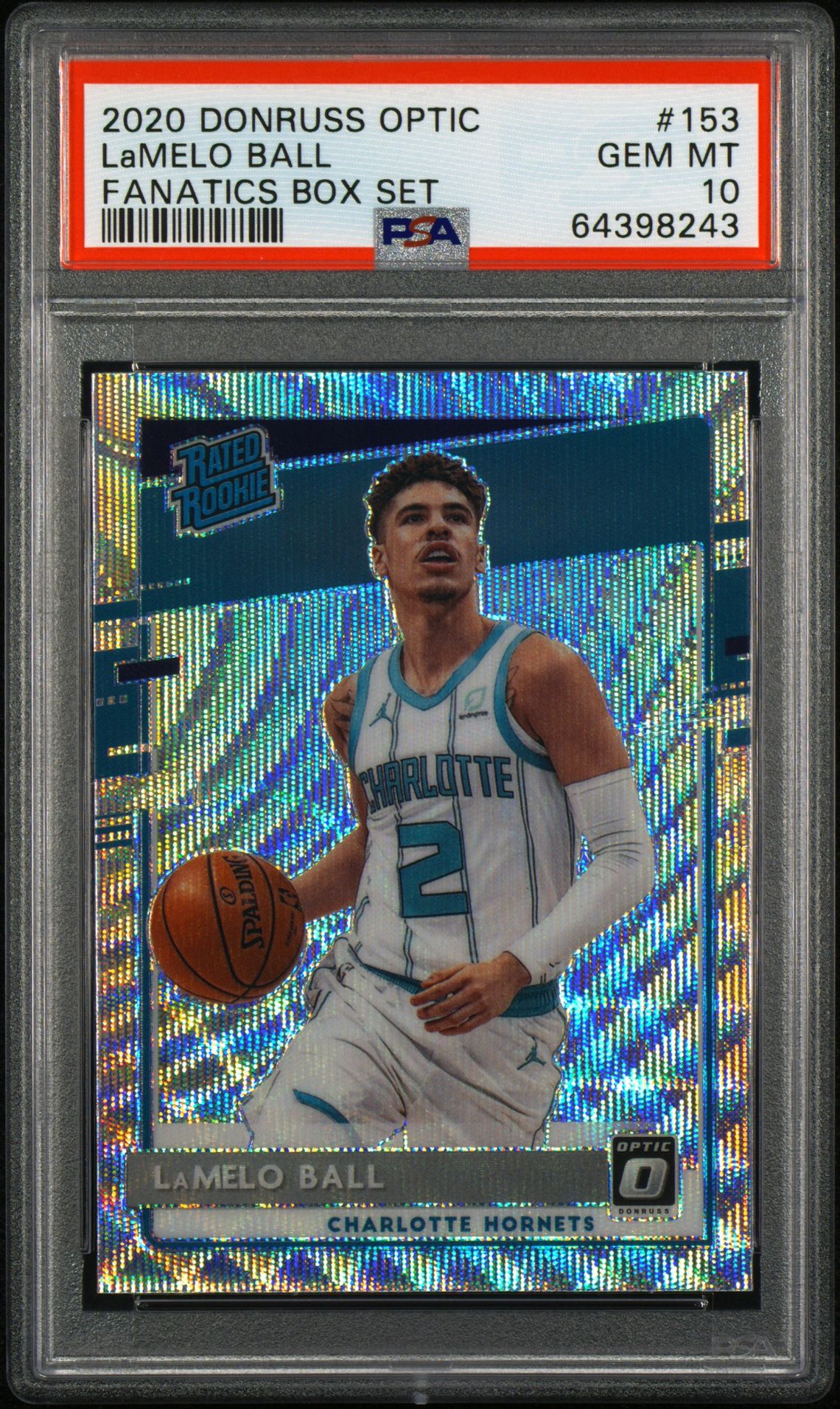 2020 Panini PANINI DONRUSS OPTIC Wave #153 Lamelo Ball front