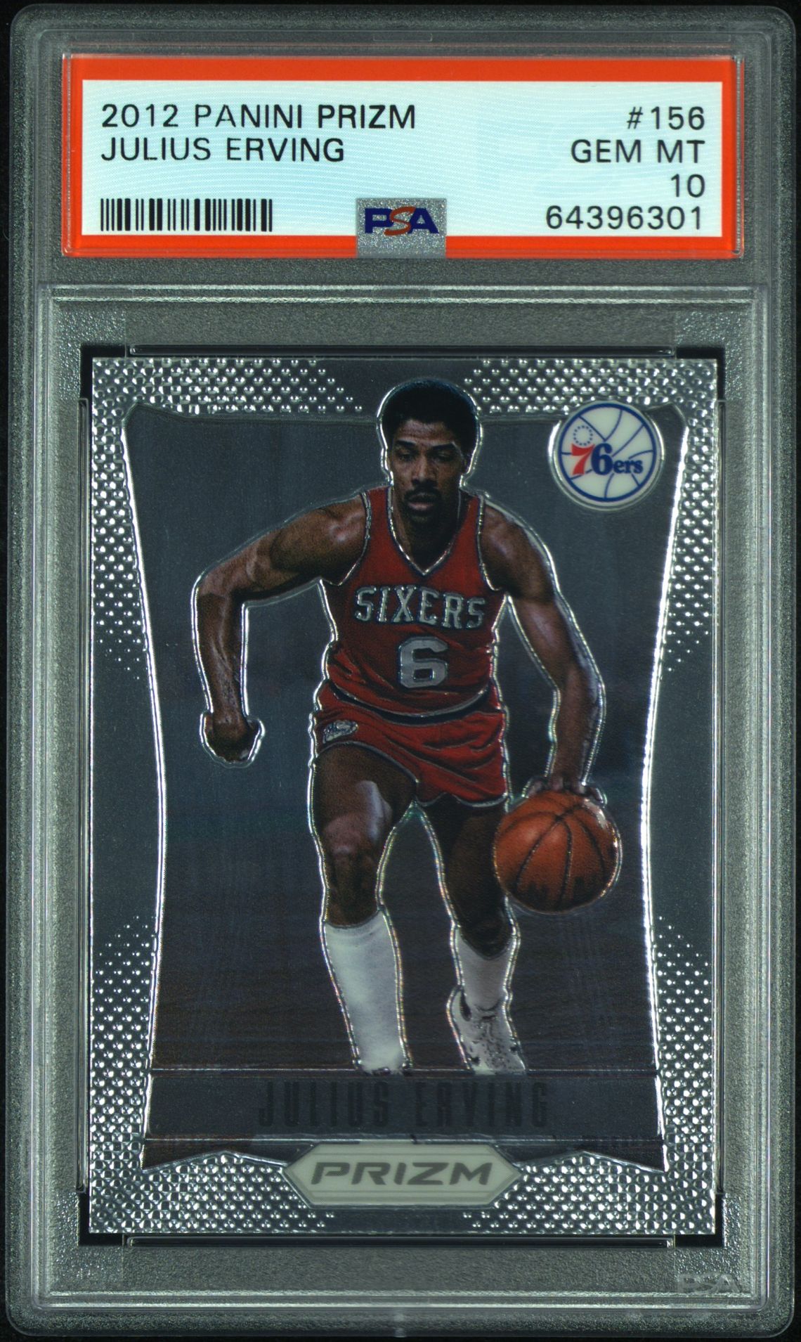 2012 Panini Prizm #156 Julius Erving front