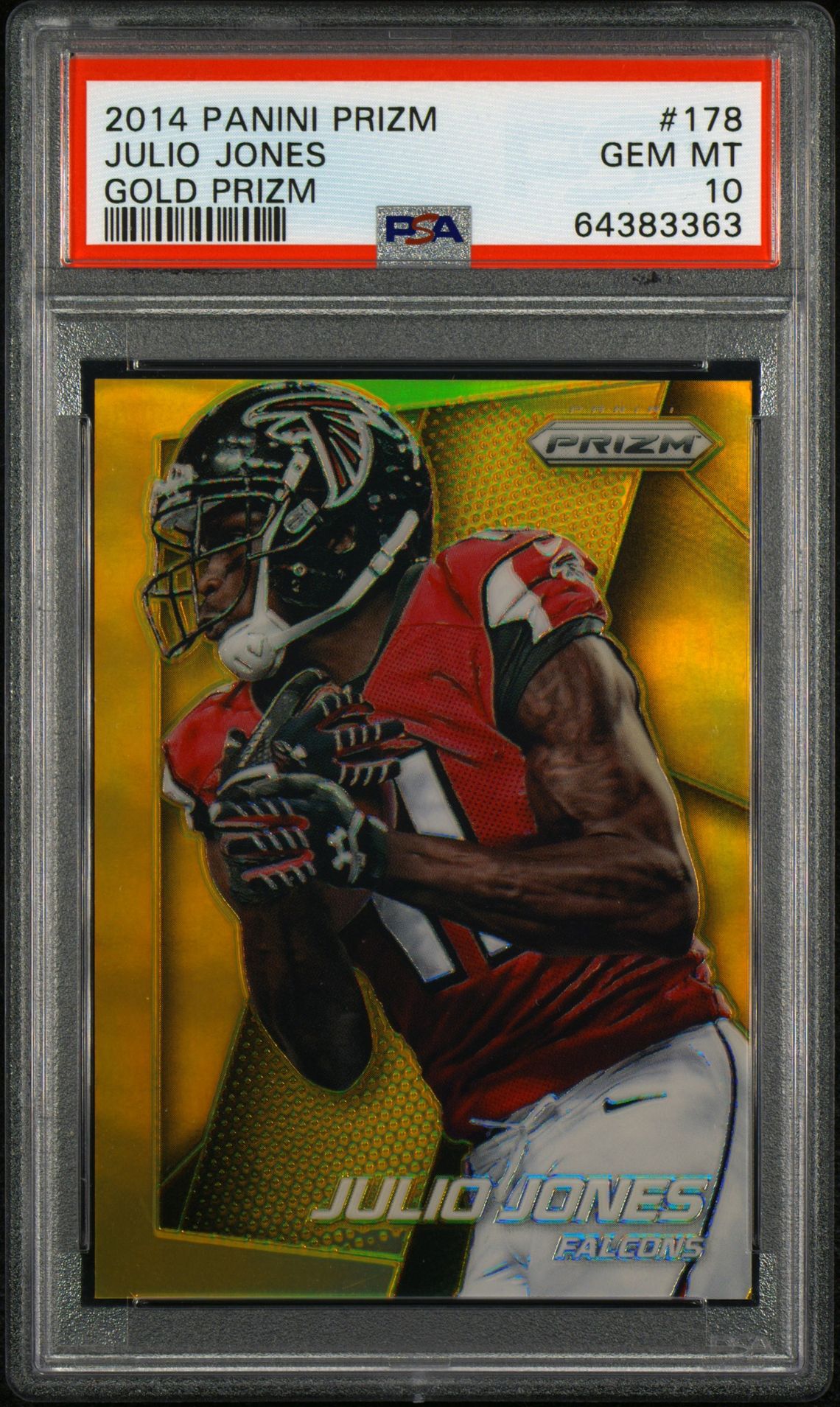 2014 Panini PANINI PRIZM GOLD PRIZM #178 Julio Jones front