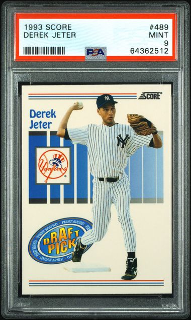 Score Derek Jeter front